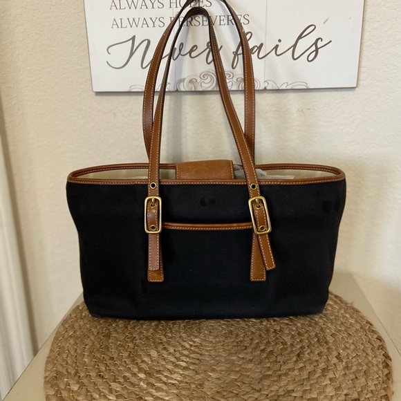 Coach Bags Coach Black Brown Purse Some Fraying See Pics Poshmark